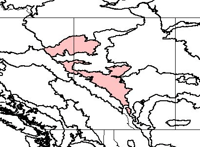 Alberta/British Columbia foothills map