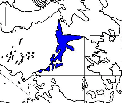 Wasatch and Uinta montane forests map