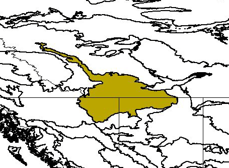 Muskwa/Slave Lake forests map