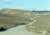 Mine tailings and abandoned town, Mono County, California