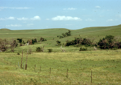 Flint Hills near Salina, Kansas